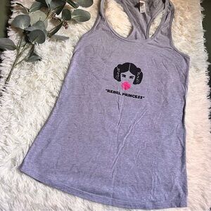 *2 for $20* Star Wars Rebel Princess Leia tank top